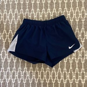Navy Nike Running Shorts